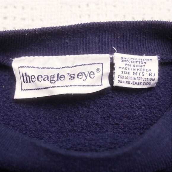 Vintage 90s Eagles Eye Boys Stars and Stripes Sweatshirt - Picture 4 of 4